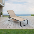 Ainfox 2 pcs Patio Lounge Chair Outdoor, Pool Lounge Chairs
