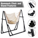 Ainfox 2 in 1 Portable Hammock Bed Camping Chair with Stand Included