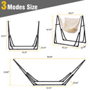 Ainfox 2 in 1 Portable Hammock Bed Camping Chair with Stand Included