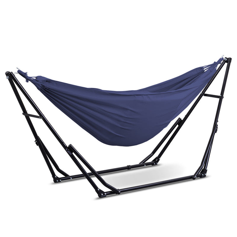 Ainfox 2 in 1 Portable Hammock Bed Camping Chair with Stand Included