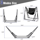 Ainfox 2 in 1 Portable Hammock Bed Camping Chair with Stand Included