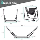Ainfox 2 in 1 Portable Hammock Bed Camping Chair with Stand Included