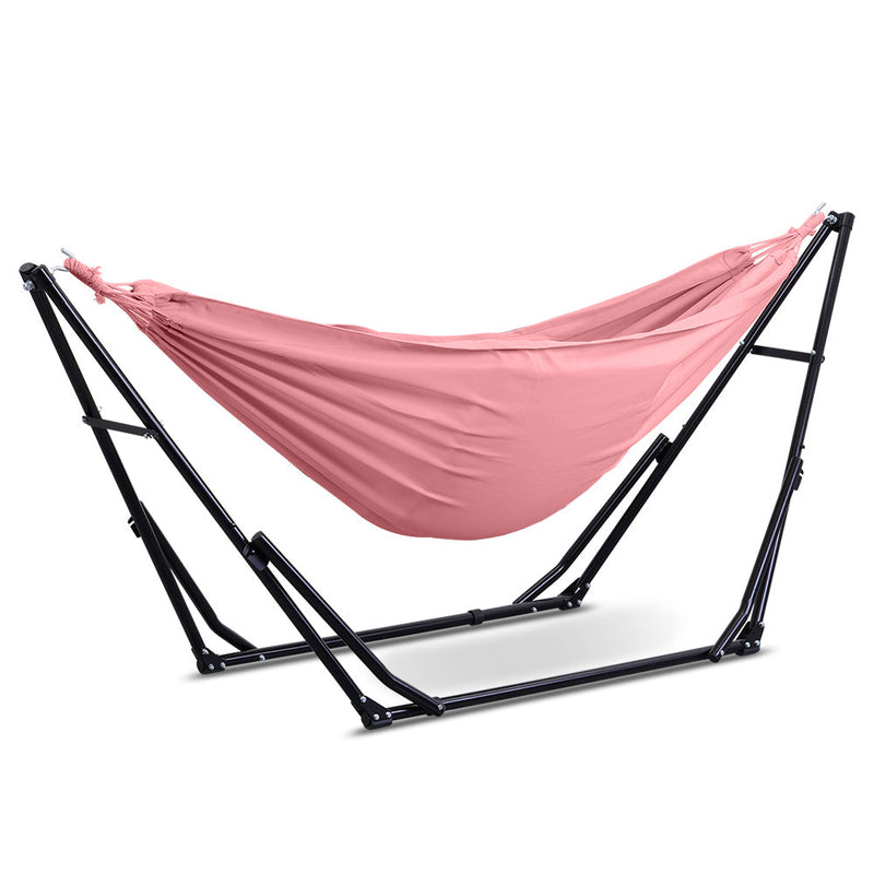 Ainfox 2 in 1 Portable Hammock Bed Camping Chair with Stand Included