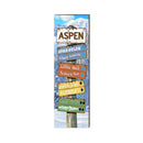 Aspen Snow Mountain Directional | Real Wood Art Print