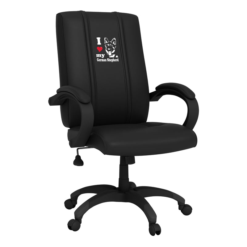 Office Chair 1000 with German Shepherd Logo Panel