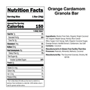 Orange Vanilla Granola Bars | Pack of 6 | Gluten, Dairy, & Soy Free | The Gourmet Granola
