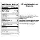 Orange Vanilla Granola | Pack of 3 | 10 oz | Gluten, Dairy, & Soy Free | The Gourmet Granola