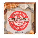 Ocean City, New Jersey | Wall Art Print on Real Wood