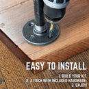 RESTORE Sunset Cedar Solid Wood End Tabletop