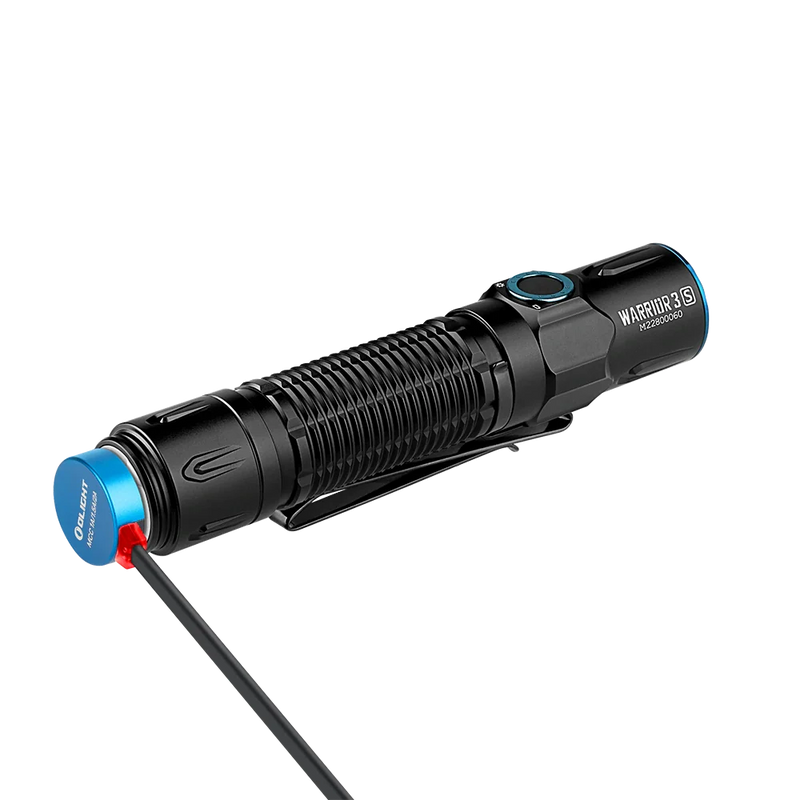 OLIGHT WARRIOR3SBK Warrior 3S High Beam Tactical Flashlight - Black