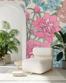Hand Drawn Flowers Wallpaper