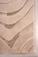 OMBRÉ – Custom Made Shearling and Cowhide Rug