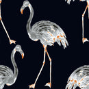 Grey Flamingos Wallpaper
