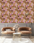 Little Pink Floral Wallpaper