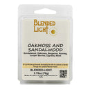 Oakmoss & Sandalwood Scented Wax Melts | 2.75 oz | Blended Light