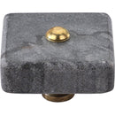 Mascot Hardware 1-1/2 in. Square Marble Drawer Cabinet Knob
