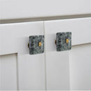 Mascot Hardware 1-1/2 in. Square Marble Drawer Cabinet Knob