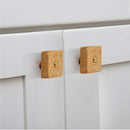 Mascot Hardware 1-1/2 in. Square Marble Drawer Cabinet Knob