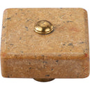 Mascot Hardware 1-1/2 in. Square Marble Drawer Cabinet Knob