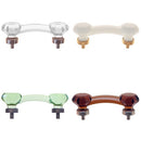 Glass Cabinet or Drawer Handle, Octagon Shape