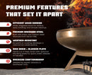 Liberty Fire Pit with Hollow Base (Made in USA)