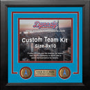 Houston Oilers Throwback Custom NFL Football 8x10 Picture Frame Kit (Multiple Colors)