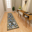 Premium Hand-Tufted Rug Made of 100% Wool  - Old Country - 2x10 Feet