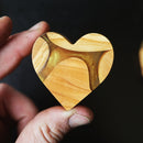 Olive & Gold Hearts