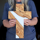 Holy Land Olive & Resin Wall Crosses