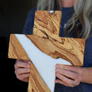 Holy Land Olive & Resin Wall Crosses