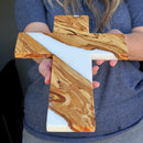 Holy Land Olive & Resin Wall Crosses