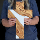 Holy Land Olive & Resin Wall Crosses