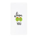 Olive You Kitchen Tea Towel