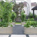 17" Tall, 12-in-1  Raised Garden Bed in Ivory