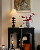 Ondelle Sculpted Wood Table Lamp