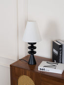 Ondelle Sculpted Wood Table Lamp