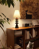 Ondelle Sculpted Wood Table Lamp