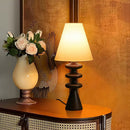 Ondelle Sculpted Wood Table Lamp