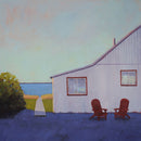 On the Shady Side - Open Edition Canvas Print