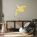 Orca Whale Metal Wall Art – Ocean Wildlife Coastal Marine Home Decor