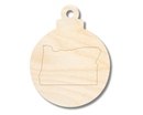 Unfinished Wood Etched Oregon Ornament Shape | Paint By Line Crafts | up to 30" DIY