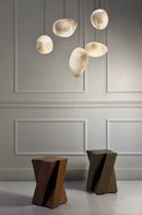Orelisse Alabaster Pebble Pendant Light