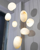 Orelisse Alabaster Pebble Pendant Light