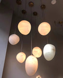 Orelisse Alabaster Pebble Pendant Light