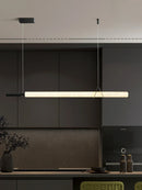 Organic Alabaster Linear Pendant Light
