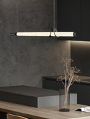 Organic Alabaster Linear Pendant Light