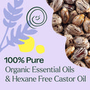 Organic Lavender & Frankincense Castor Body Oil Roll-On 30 mL