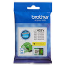 New, Pre-Owned - Brother LC432Y Standard Yield Yellow Ink Cartridge