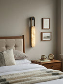 Orven Ring Handle Alabaster Wall Light