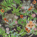 Elegant Dark Wallpaper for Nursery